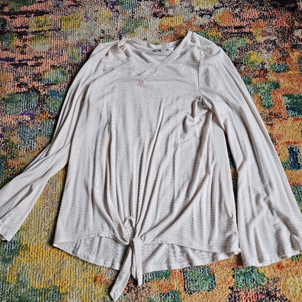 Lauren condrad shirt- bell sleeves